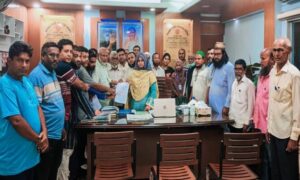 বগুড়ায় মুক্তিযোদ্ধা কোটা বাস্তবায়নে প্রধানমন্ত্রী বরাবর স্মারকলিপি প্রদান