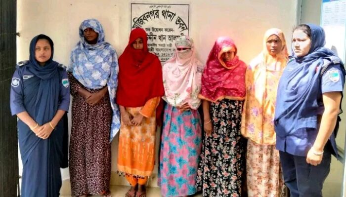 মেহেরপুরের মুজিবনগরে জামায়াতের ৫ মহিলা কর্মী আটক