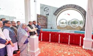 প্রধানমন্ত্রী আজ বঙ্গবন্ধু টানেলের উদ্বোধন করলেন