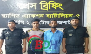 নাটোরে গৃহবধূ হত্যা মামলায় দুই আসামি গ্রেফতার