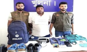 খুলনা রূপসায় ভুয়া পুলিশ গ্রেপ্তার