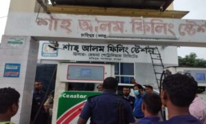 রংপুরে পেট্রোল পাম্পকে লাখটাকা জরিমানা