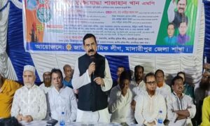 প্রধানমন্ত্রী শেখ হাসিনা এদেশে নেতৃত্ব না দিলে এদেশের উন্নয়ন হতো না-  শাজাহান খান