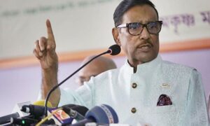 আওয়ামী লীগ সংবিধানের বাইরে এক চুলও নড়বে না:  ওবায়দুল কাদের