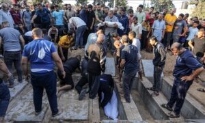 ইসরায়েলি হামলায় গাজায় মৃতের সংখ্যা বেড়ে দাঁড়িয়েছে ৮,৫২৫