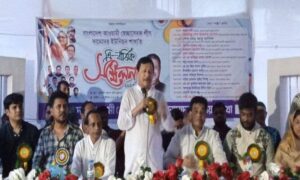 খুলনার ফুলতলায় সেচ্ছাসেবক লীগের ত্রি-বার্ষিক সম্মেলন অনুষ্ঠিত