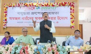 শেখ হাসিনা ক্ষমতায় আছে বলে এই দেশ একটি উন্নত রাষ্ট্র হিসেবে উন্নত হতে চলেছে – শাজাহান খান