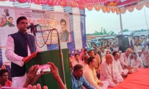 কেন্দুয়ায় আওয়ামী লীগের উন্নয়ন ও শান্তি সমাবেশ অনুষ্ঠিত