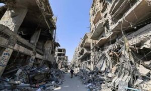 গাজায় ইসরায়েলের এক ঘণ্টার হামলায় নিহত ৫০