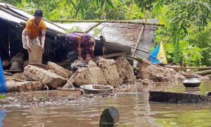 বগুড়ার নন্দীগ্রামে কয়েকদিনের টানা ভারি বৃষ্টিতে বেশ কয়েকটি গ্রামের মানুষ পানিবন্দি, নিহত-১