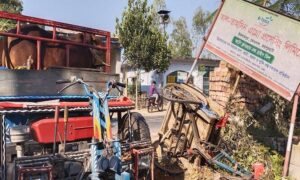 জয়পুরহাটের ক্ষেতলালে ভটভটির ধাক্কায় অটোভ্যান চালক নিহত