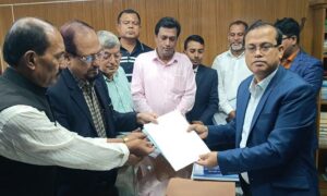 মেহেরপুর-১ আসনে আওয়ামী লীগের প্রার্থীর মনোনয়নপত্র উত্তোলন