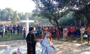 শেরপুরে গারোদের ওয়ানগালা উৎসব