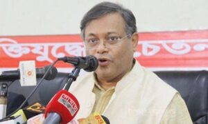 বিএনপি-জামায়াত অবরোধ কর্মসূচি ঘোষণা করে গুহায় ঢুকে গেছে: হাছান মাহমুদ