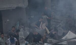 ইসরায়েলের হামলার পর অন্তত ১০০ ফিলিস্তিনি নিহত