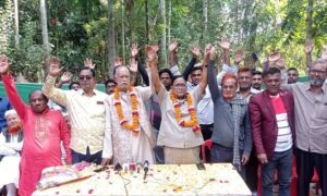 আশুকে সাতক্ষীরা সদর ২ আসনে মনোনীত করায় জেলা জাতীয় পার্টির সংবর্ধনা সভা