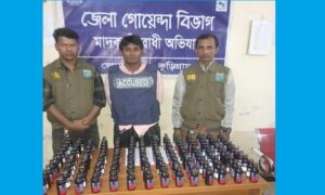 কুড়িগ্রামে ফেন্সিডিল, গাঁজা ও হেরোইনসহ গ্রেফতার ৫