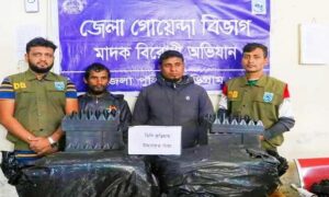 কুড়িগ্রামে গাঁজাসহ দুই মাদক কারবারি গ্রেফতার