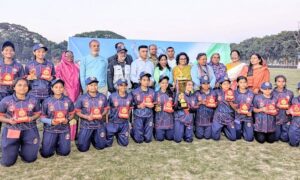 শেখ হাসিনা বিভাগীয় অনূর্ধ্ব-১৫ নারী টি২০ ক্রিকেটে চ্যাম্পিয়ন ময়মনসিংহ