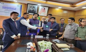 নজরুল বিশ্ববিদ্যালয় ও ইসলামী বিশ্ববিদ্যালয়ের সমঝোতা চুক্তি স্বাক্ষর