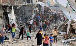 গাজায় ফিলিস্তিনি নিহতের সংখ্যা ১৩ হাজার