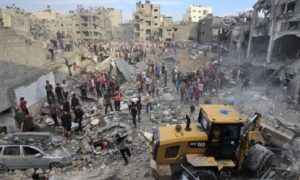 গাজায় ফিলিস্তিনি মৃতের সংখ্যা বেড়ে ১০,৩২৮ জনে পৌঁছেছে