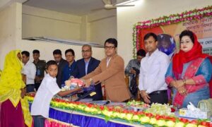 মাগুরায় ঝরে পড়া শিশুদের বিদ্যালয়ে ফিরিয়ে এনে পুনরায় ভর্তির ব্যতিক্রমী আয়োজন