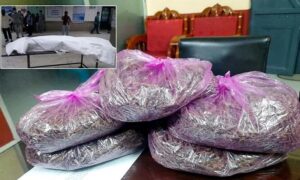 বগুড়ায় ট্রেনে কাটা লাশ, বগিতে সাড়ে চার কেজি গাঁজা