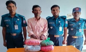 মেহেরপুরে সাড়ে ৩ কেজি গাঁজাসহ এক মাদক ব্যবসায়ী গ্রেফতার