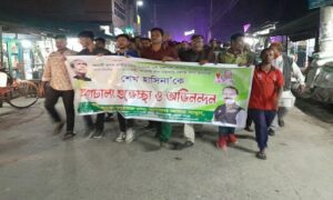 ডোমারে মনোনয়ন প্রত্যাশী বাবুলের আয়োজনে আনন্দ র‍্যালী অনুষ্ঠিত