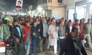 মেহেরপুর-১ আসনে ফরহাদ হোসেন মনোনয়ন পাওয়ায় জেলা আওয়ামী লীগের আনন্দ মিছিল