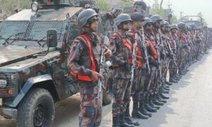 আইনশৃঙ্খলা পরিস্থিতি নিয়ন্ত্রণে সারাদেশে ২২৯ প্লাটুন বিজিবি মোতায়েন