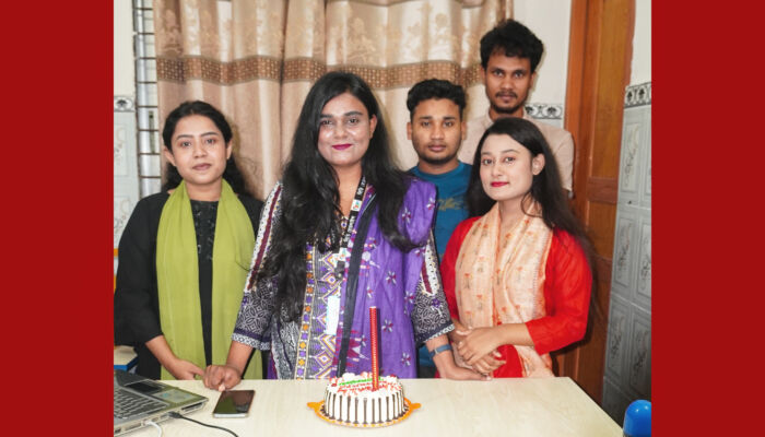 নওরীন নাহার অনন্যা এর ২৪ তম জন্মদিন পালন