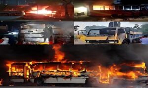 ৪২ দিনে ২৬৩ যানবাহনে আগুন