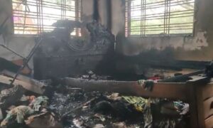 মুন্সিগঞ্জে গ্যাস সিলিন্ডার বিস্ফোরণ, দগ্ধ ৪