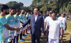 ফুটবল খেলা পুলিশ সদস্যদের প্রেরণা জোগাবে- এসপি সুদীপ