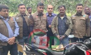 চুয়াডাঙ্গায় দেড় কেজি স্বর্ণের গহনাসহ আটক ১