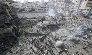 ইসরাইলের হামলায় গাজায় নিহত ১৬,২৪৮