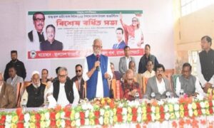 রামপালে সংসদ নির্বাচন উপলক্ষে আ. লীগের বর্ধিতসভা অনুষ্ঠিত